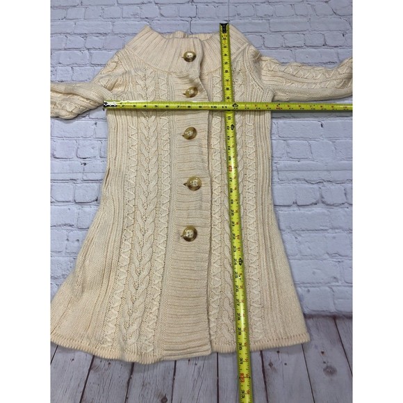 Banana Republic Extra Fine Merino Wool Cardigan Sweater Size Small M121 -11 - Picture 3 of 15